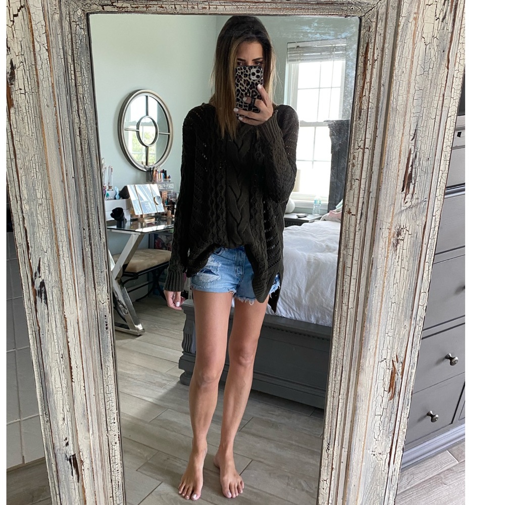 Express knit sweater